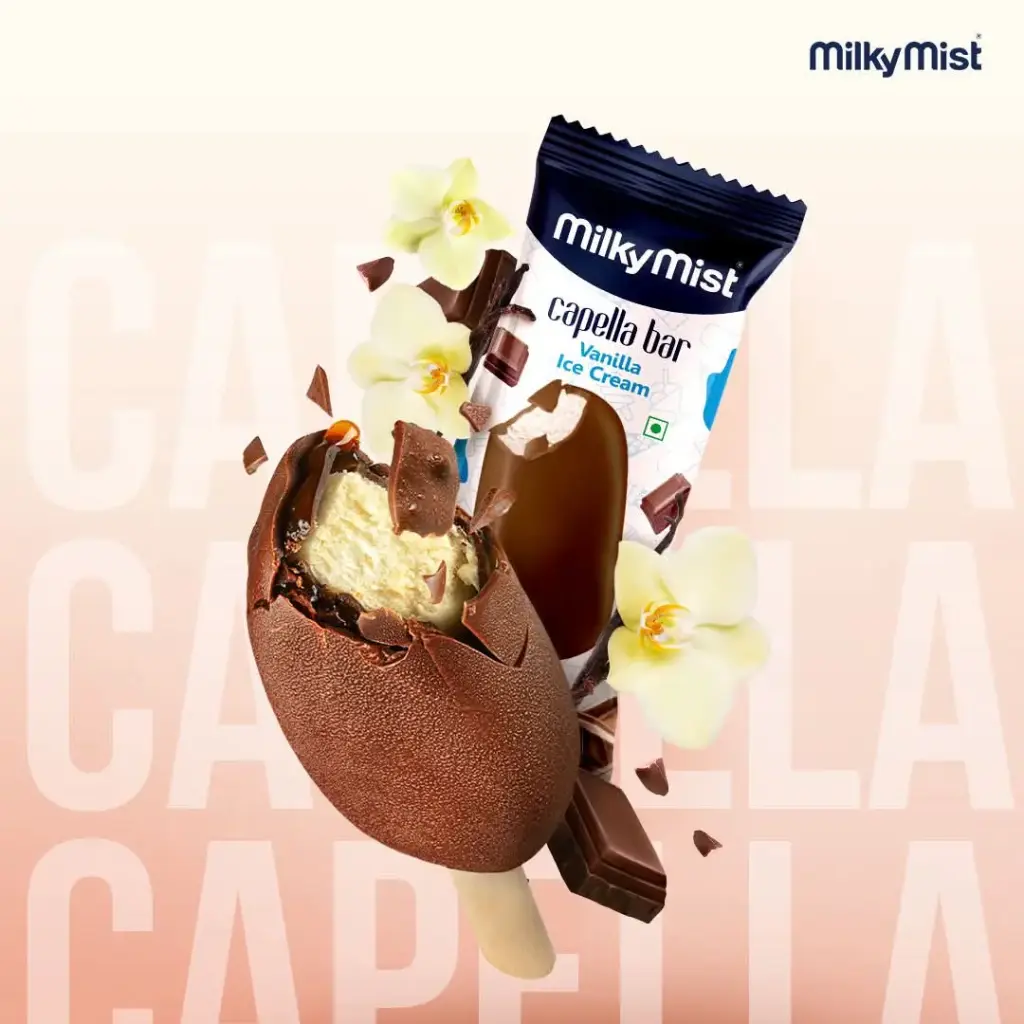 Milky Mist Capella Bar | Vanilla (60ml, 24 Units / Box)