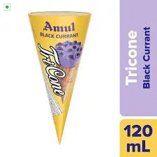 Amul IC Tricone | Black Currant (120ml, 20 Units / Box)