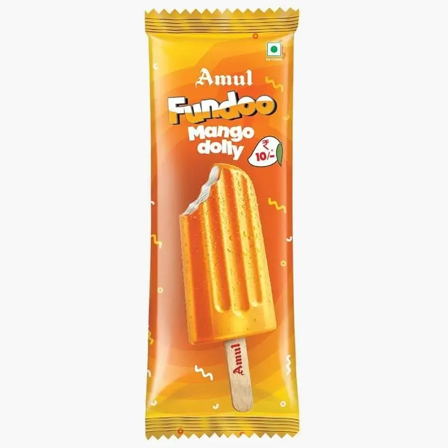 Amul IC Fundoo Mango Dolly (45ml, 20 Units / Box) 