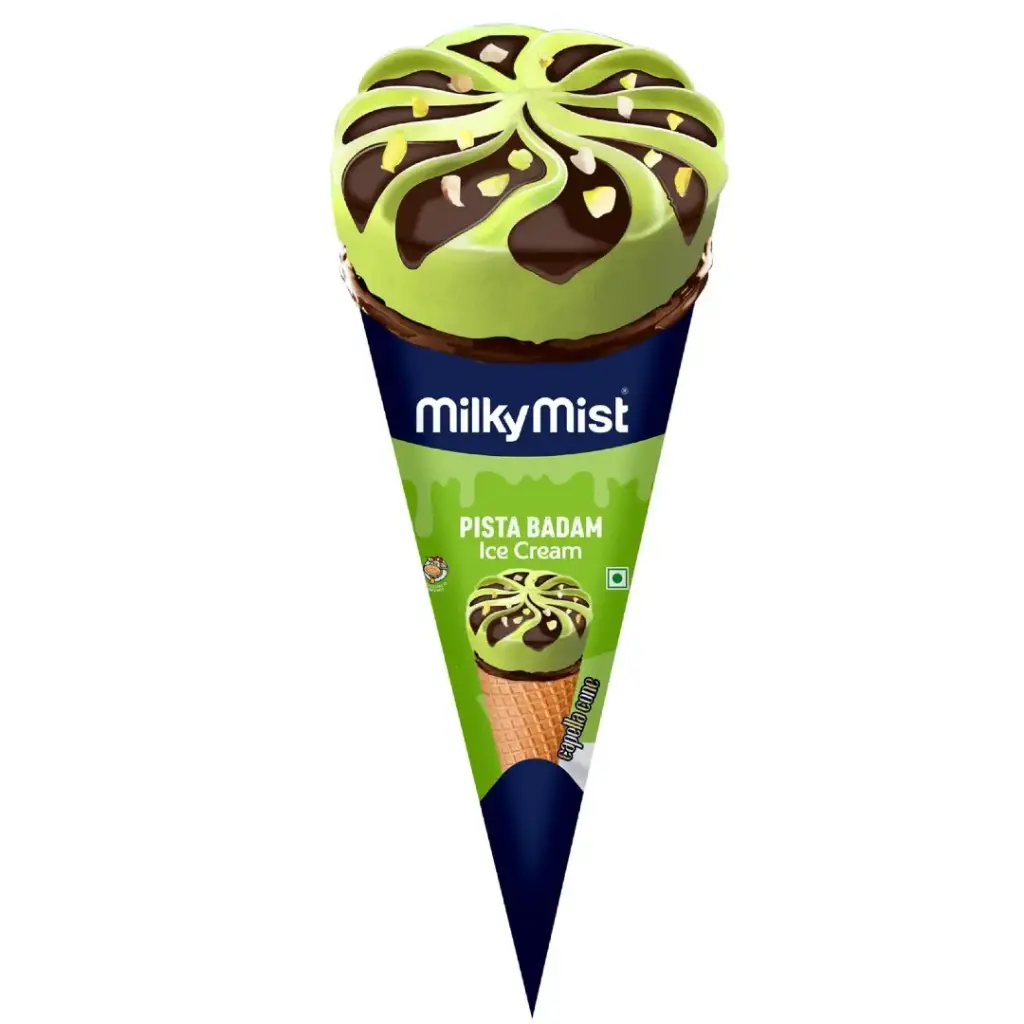 Milky Mist Cone | Pista Badam