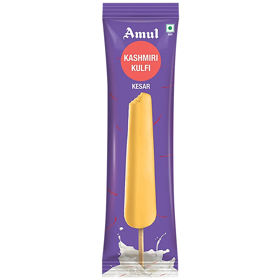 Amul IC Stk Kulfi | Kashmiri (60ml, 20 pcs / box)