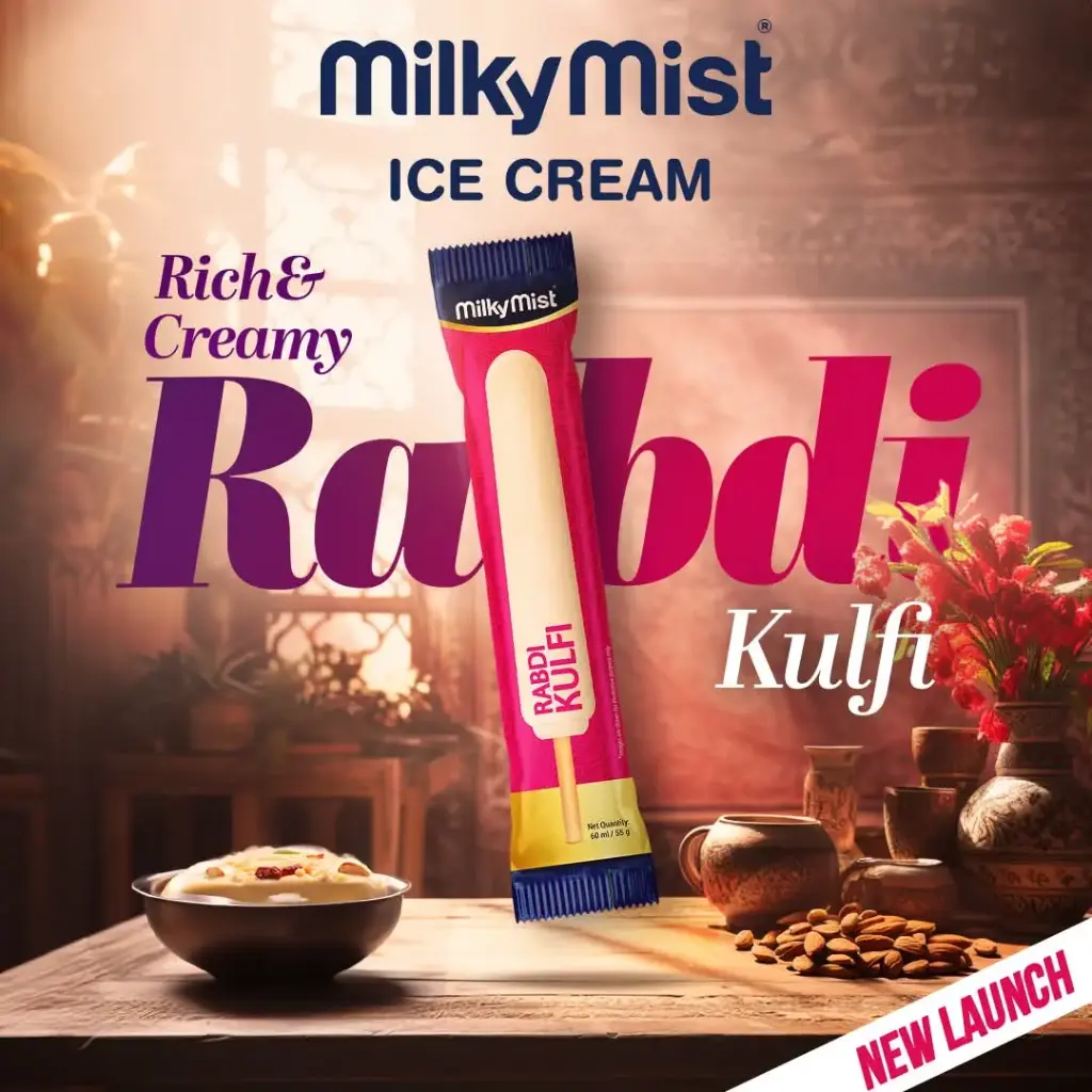 Milky Mist Kulfi | Rabdi (60ml, 24 Units / Box)