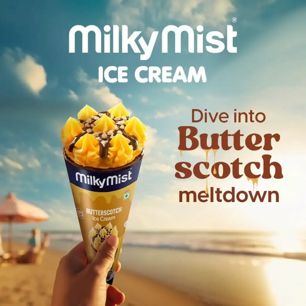 Milky Mist Cone | Butter Scotch