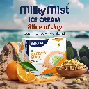 Milky Mist Cassata Slice Orange F&N And Pista - 150Ml (8Pcs / Box)