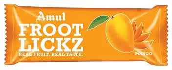 Amul IC Stk Froot Lickz | Mango ( 60ml, 20 Units / Box)