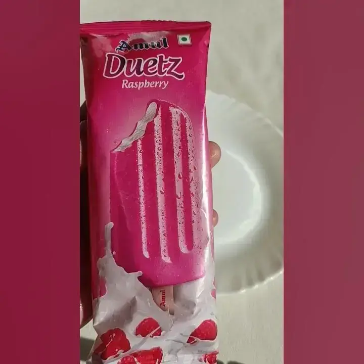 Amul IC Stk Duetz Raspberry ( 60ml, 20 Units / Box)
