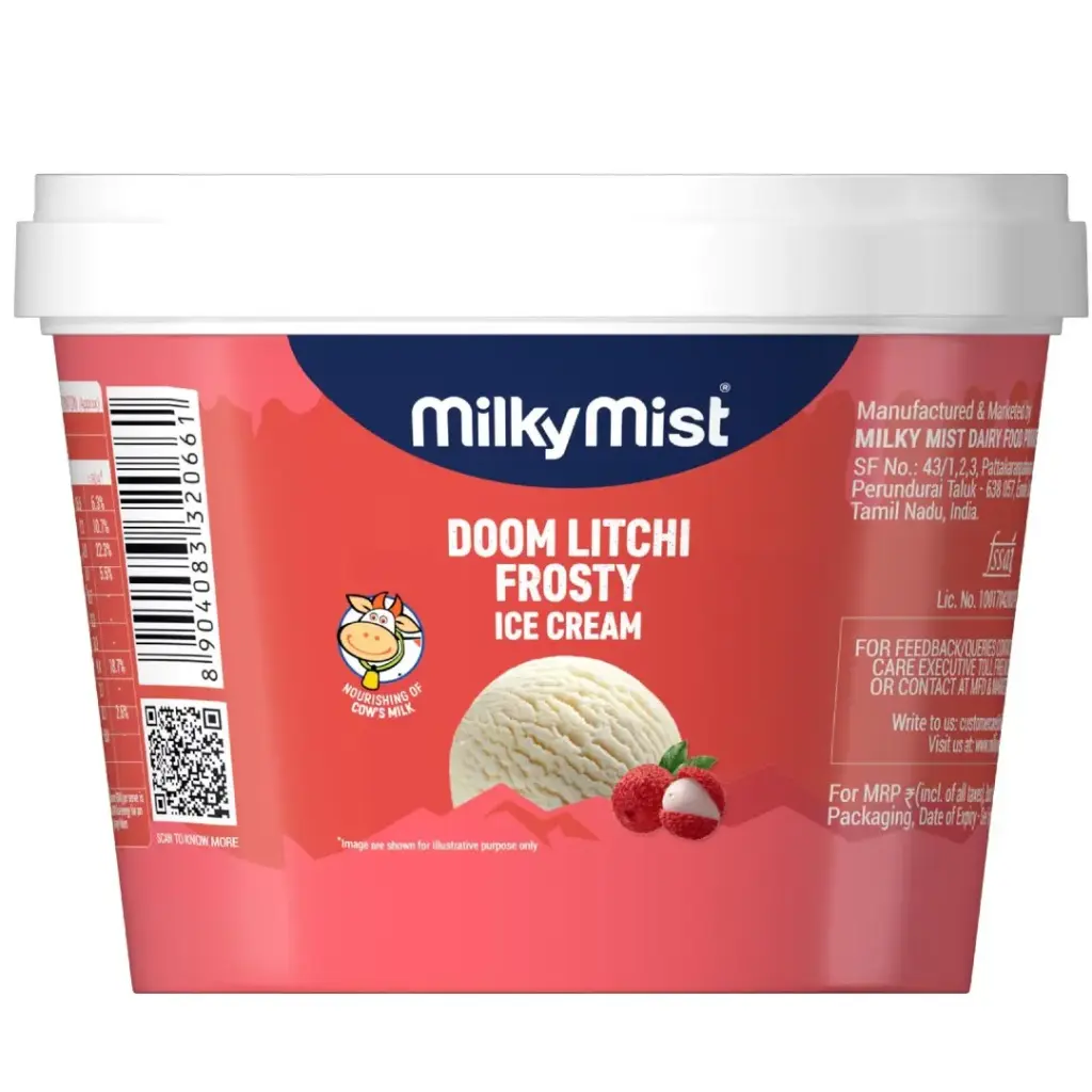 Milky Mist Sapindaceae Litchi Cup (100ml, 16 Units / Box)