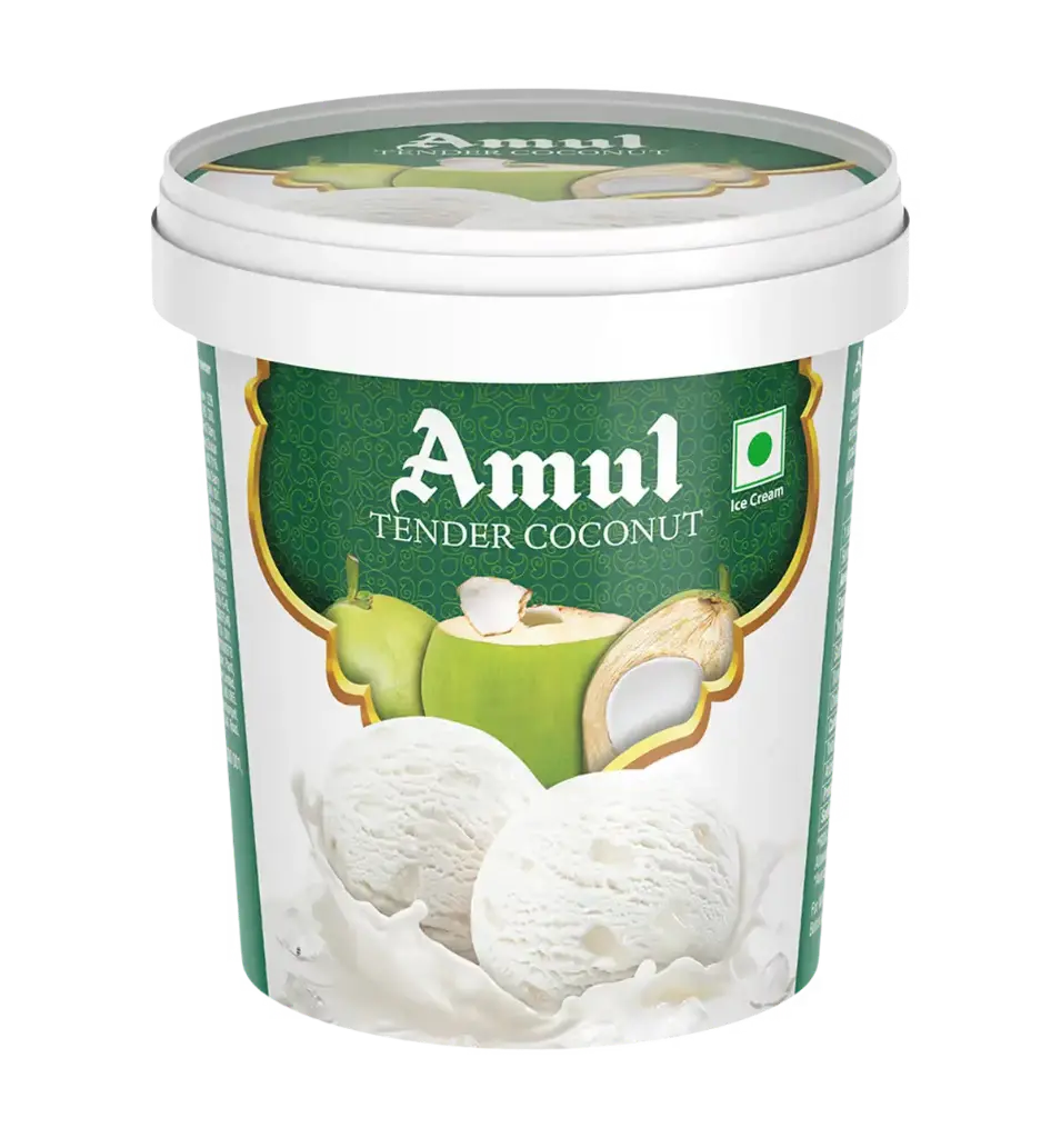 Amul IC Jumbo Cup Tender Coconut (125ml, 8 Units)