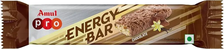 Amul PRO Energy Bar - Chocolate (40g, 20 Units)