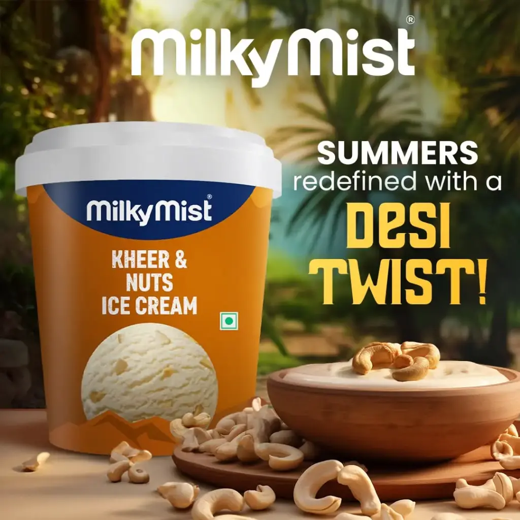 Milky Mist Kheer And Nuts