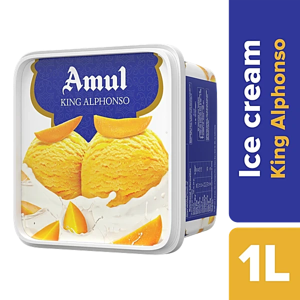 Amul IC King Alphonso (1L, 3 Units / Box)