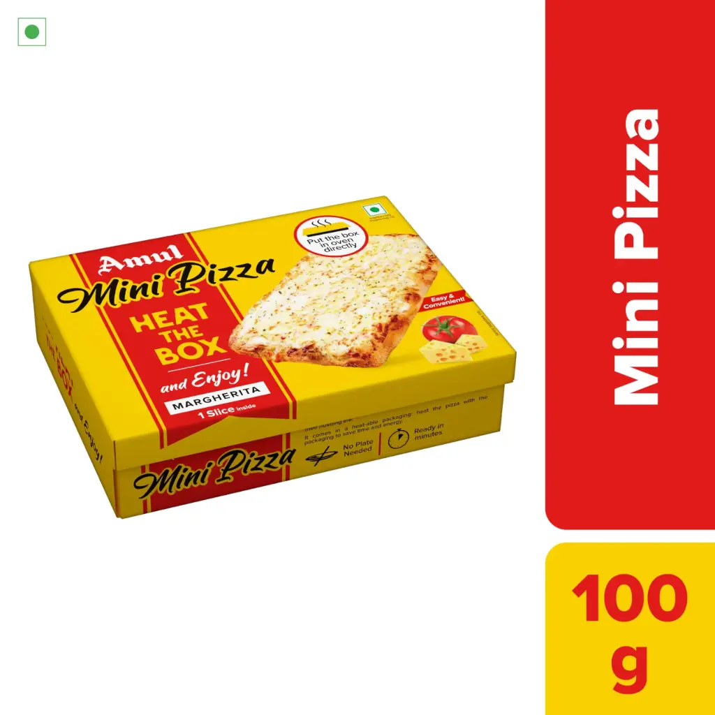 Amul Pizza | Mini Margherita 100 gm