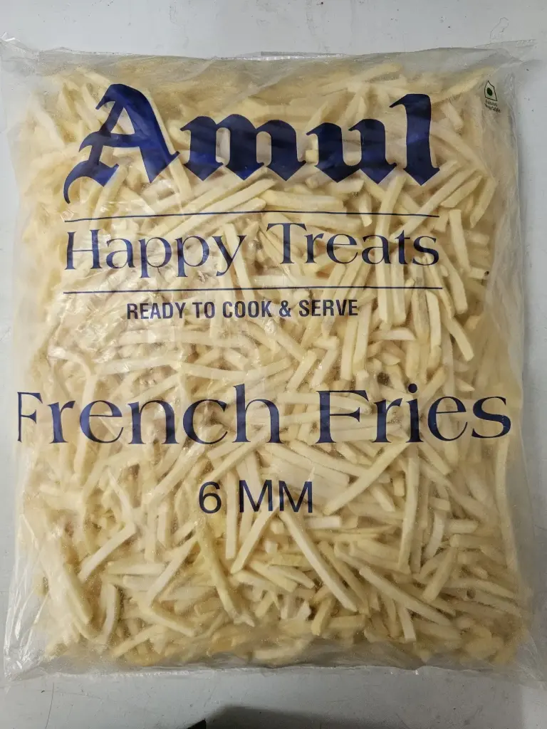 Amul Happy Treats French Fries (6mm, 2.5kg) 