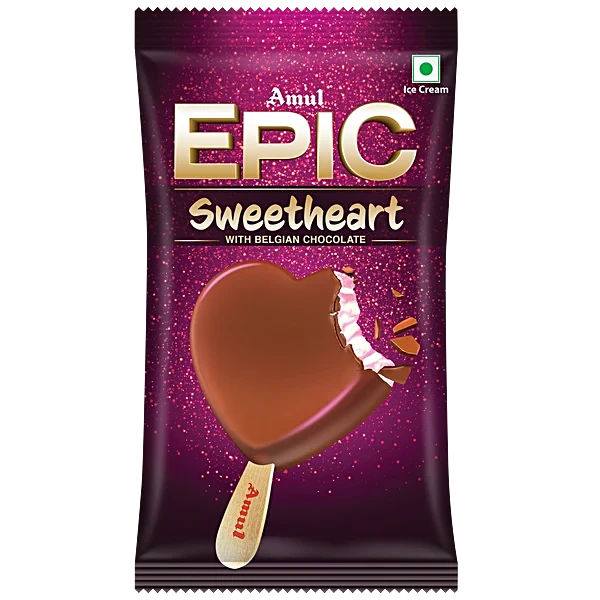 Amul IC Epic Sweetheart ( 60ml, 20 Units / Box )