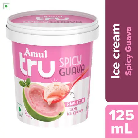 Amul IC | Spicy Guava (125ml, 8 Units / Box) 