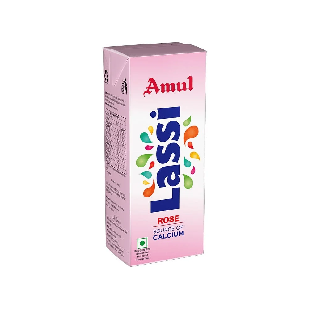 Amul Lassi | Rose (200ml, 30 Units / ZTR)