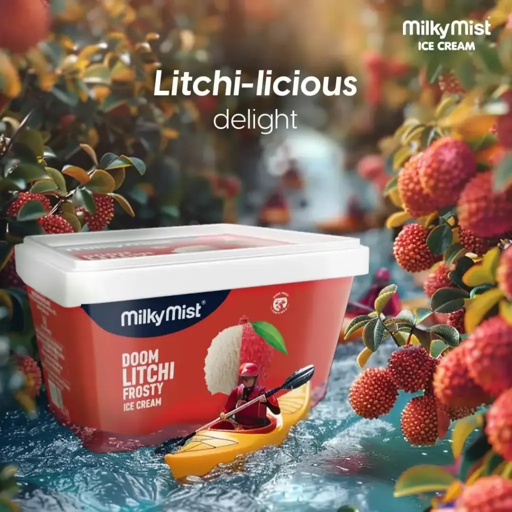 Milky Mist Doom Litchi Square - 1L