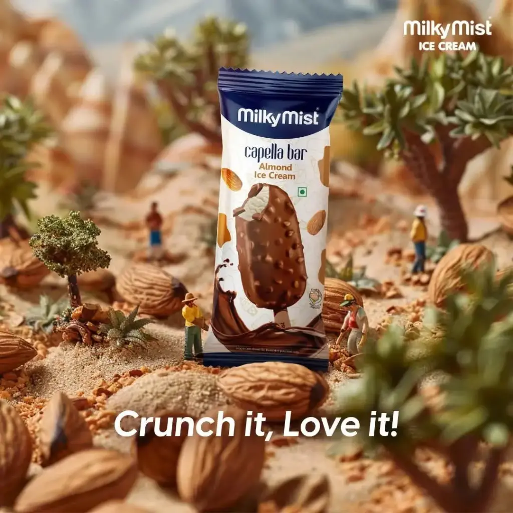 Milky Mist Capella Bar | Almond (60Ml, 24 Units / Box)