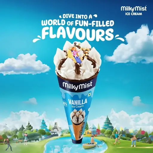 Milky Mist Cone | Vanilla