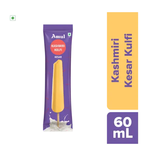 [ICSTKMK77] Amul IC Stk Kulfi | Kashmiri (60ml, 20 Units / box)
