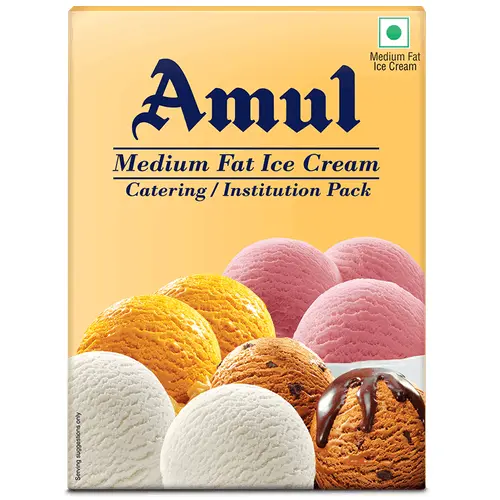 [ICMFVAN36] Amul IC Med. Fat Vanilla 4L