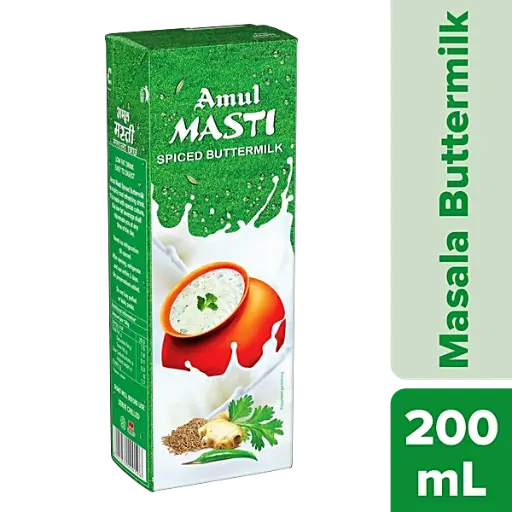 [BTMCP10] Amul Butter Milk Tetra Pack | Masti (200ml, 30Units / Box)