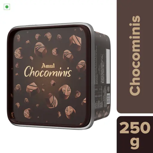 [CHZCP15] Amul Chocomini Chocolate (250gm Tub(~47 Units))