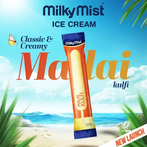 [MMKM6] Milky Mist Kulfi | Malai (60ml, 24 Units / Box)