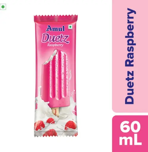 [ICSDRO56] Amul IC Stk Duetz | Raspberry ( 60ml, 20 Units / Box)