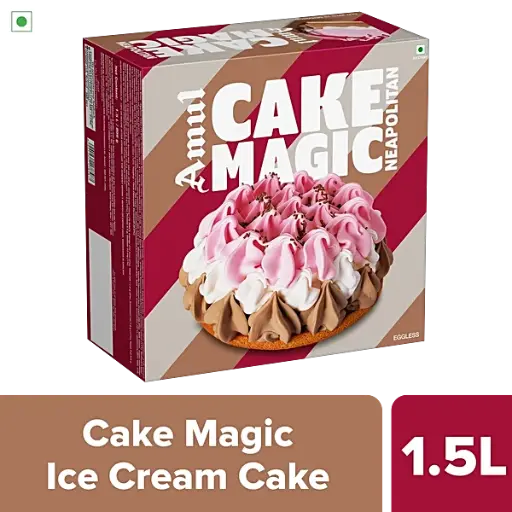 [ICNVCMN24]  Amul IC Cake Magic Neapolitan1.5 L