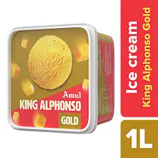 [ICPPKAG112] Amul IC Tub Gold King Alphonso 1L