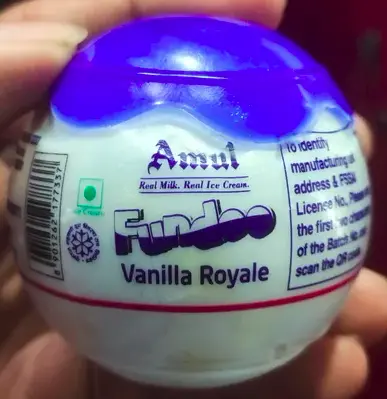 [ICNVVAN91] Amul IC Fundoo Vanilla Ball 100ml