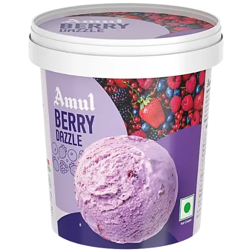 [ICCUBER162] Amul IC Cup | Berry Dazzle (125ml, 8 Units / Box)