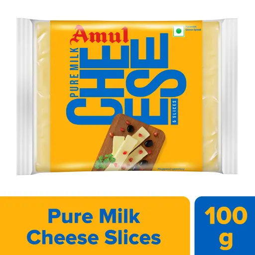 [PCHCP08] Amul Processed Cheese Slices (100gm, 5 Slices)