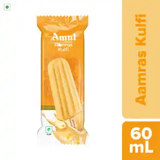 [ICSTARK108] Amul IC Stk Kulfi | AamRas (60ml, 20 Units / Box)