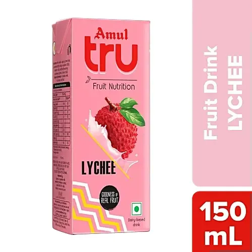 [TRUCP19] Amul Tru | Litchi (150ml, 30 Units / ZTR)