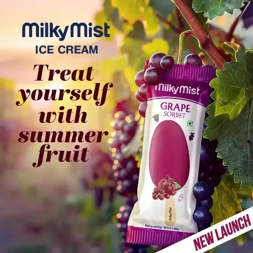 [MMGS] Milky Mist Sorbet | Grape (50ml, 30 Units / Box)