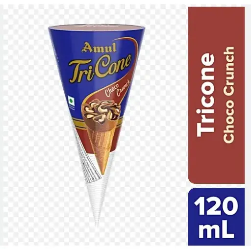 [ICTRCHO23] Amul IC Tricone Chocolate 120ml (20 Pcs / box)