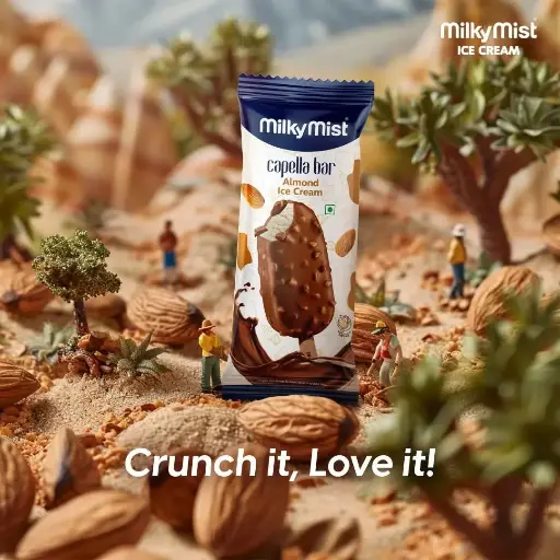 [ICCAST001] Milky Mist Capella Bar | Almond (60Ml, 24 Units / Box)