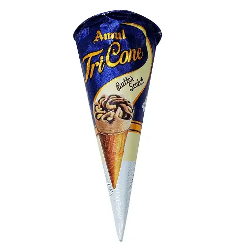 Amul IC Tricone Butterscotch (20 Pcs / box)